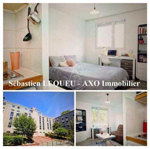 INVESTISSEMENT LOCATIF – APPARTEMENT DE 23,50 M² VENDU LOUÉ EN RÉSIDENCE ÉTUDIANTE
