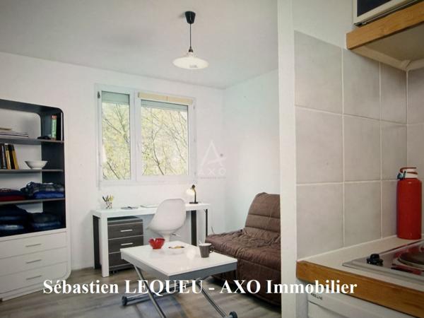 INVESTISSEMENT LOCATIF – APPARTEMENT DE 23,50 M² VENDU LOUÉ EN RÉSIDENCE ÉTUDIANTE