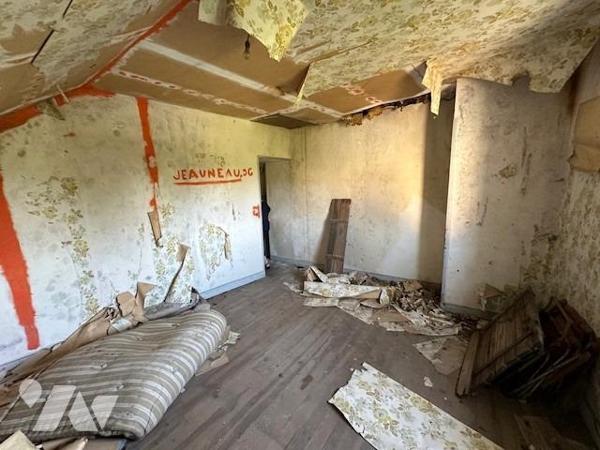 Maison ancienne à restaurer, de 5/6 pièces, édifiée sur un terrain de 497 m² (source du cadastre) 'D