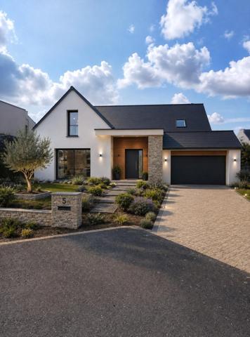 GUILERS : terrain constructible de 757 m² porche centre