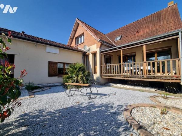 Maison individuelle avec sous-sol et deuxième habitation 