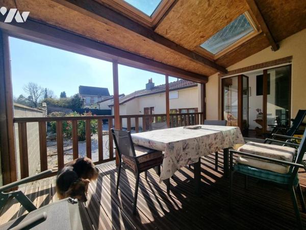 Maison individuelle avec sous-sol et deuxième habitation 