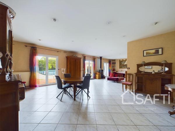 Maison 4 chambres piscine garage