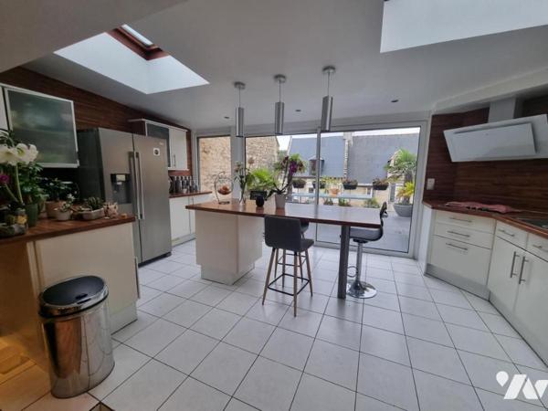 Caen centre maison avec terrasse