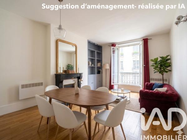 Appartement à vendre 2 pièces 41 m² Paris 10