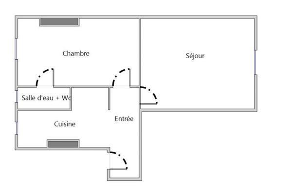 Appartement à vendre 2 pièces 41 m² Paris 10