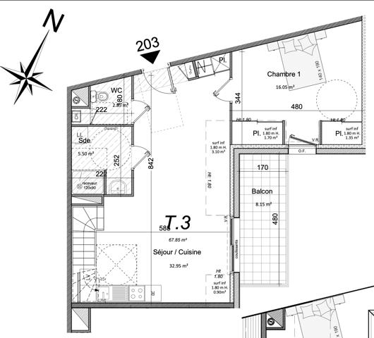 Appartement à vendre à Perros-Guirec (22700) - Côtes-d'Armor