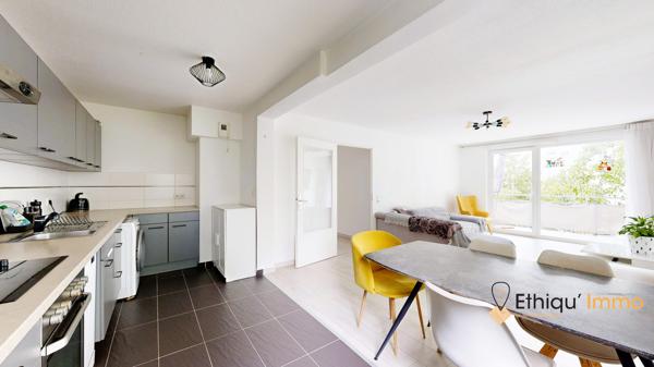Appartement F3 de 2011 avec balcon et garage