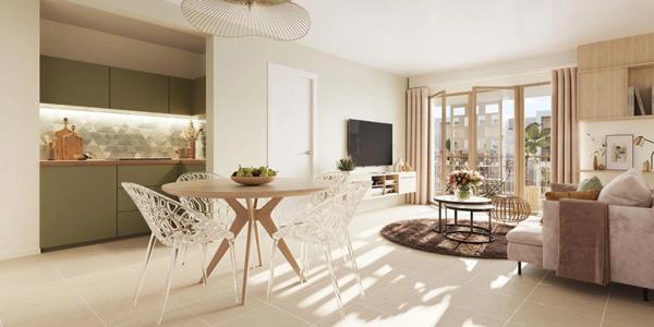 À vendre – Appartement T2 en rez-de-jardin avec terrasse et jardin à Ambilly (74)