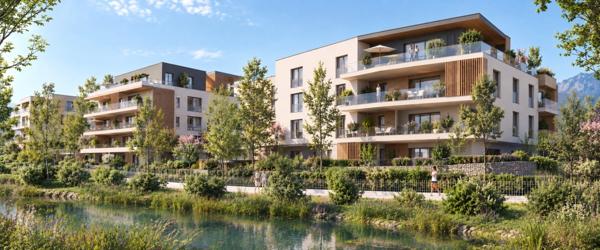 À vendre – Appartement T2 en rez-de-jardin avec terrasse et jardin à Ambilly (74)