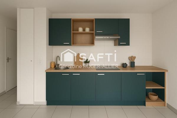 Résidence récente, T3 avec terrasse et parkings