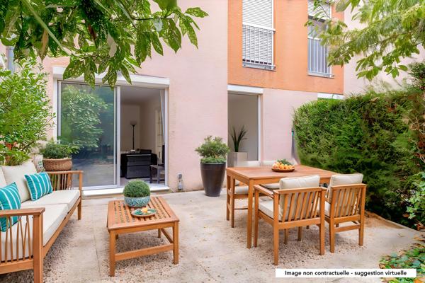 Montreuil (93100) 3 pièces avec terrasse-jardin dans copropriété conviviale