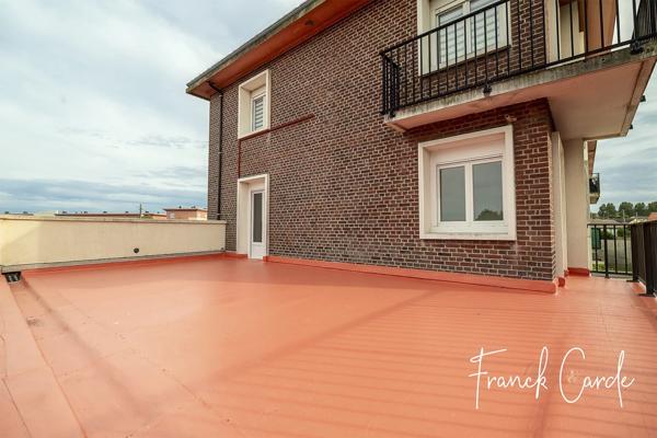 Appartement avec grande terrasse privée