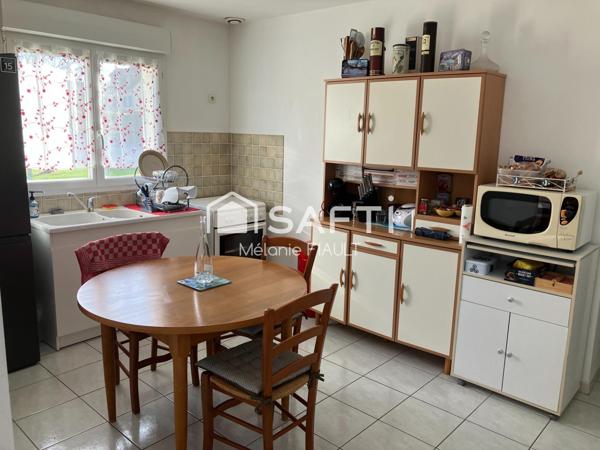 Pavillon, plain pied, 84 m², 3 chs, terrain de 933m², Caligny