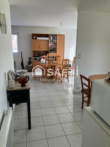 Pavillon, plain pied, 84 m², 3 chs, terrain de 933m², Caligny