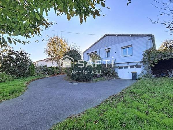 Pavillon 3 chambres, étang avec mobil-home