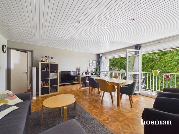Appartement de 83,96m² - Dernier étage avec balcon - Bourg de Saint-Herblain