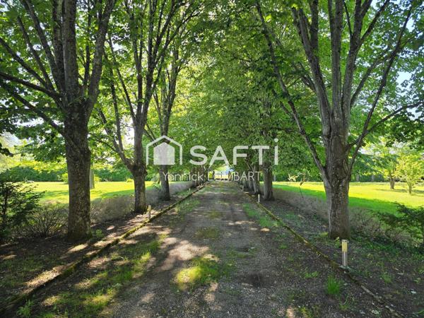 Parcelle divisible de 2 hectares (7 lots) avec propriété de caractère en pierre à 10 minutes d'Albi