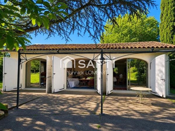 Parcelle divisible de 2 hectares (7 lots) avec propriété de caractère en pierre à 10 minutes d'Albi