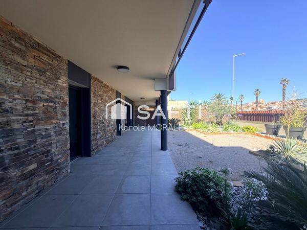 BANYULS-SUR-MER, RESIDENCE DE STANDING, RDJ, TERRASSE, GARAGE