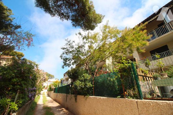 Studio à la vente de 24m2 (VUE MER) au sein d'une Résidence sécurisée à Saint-Cyr-Sur-Mer (Madrague)