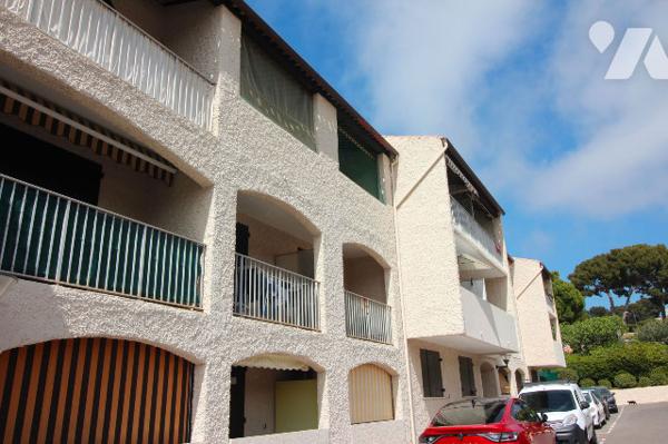 Studio à la vente de 24m2 (VUE MER) au sein d'une Résidence sécurisée à Saint-Cyr-Sur-Mer (Madrague)