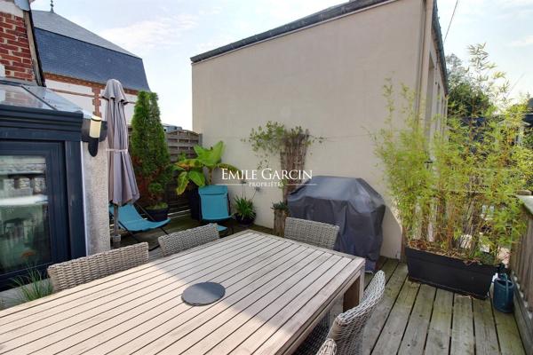 A vendre - Deauville - Maison Anglo Normande - Parking - Terrasse