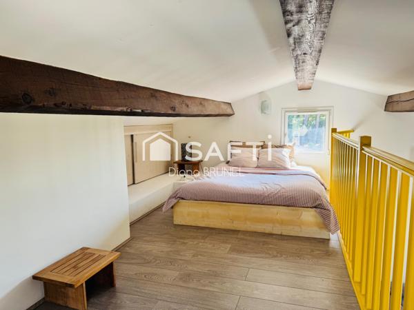 Villa avec piscine, T2 indépendant, garage