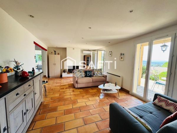 Villa avec piscine, T2 indépendant, garage