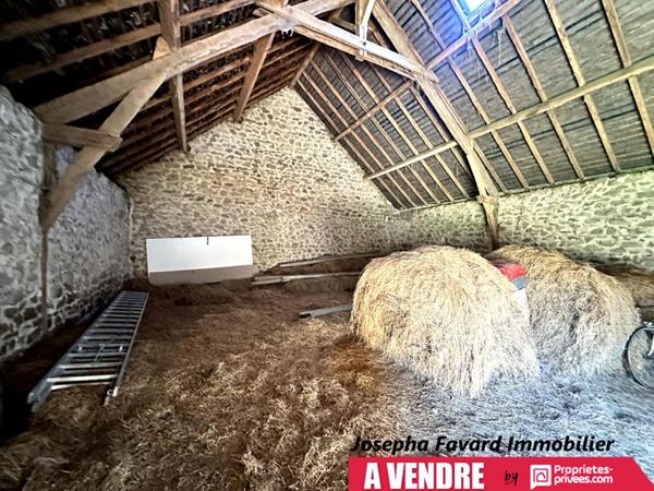 Grange de 192 m² à rénover avec  terrain 14 260 m²  à Treignac