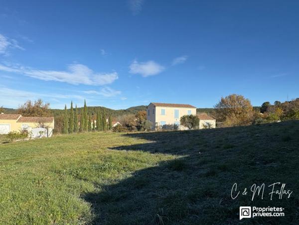 Terrain à vendre - Entrechaux - 1021 m2