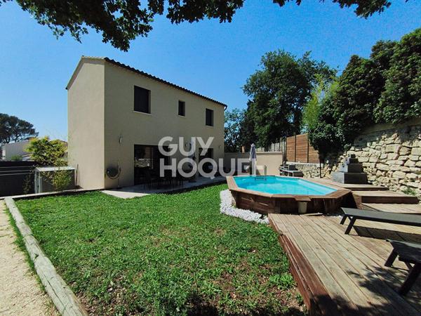 MAISON RÉCENTE SOUS GARANTIES AVEC PISCINE, TERRAIN DE PÉTANQUE ET POSSIBILITÉ D'EXTENSION