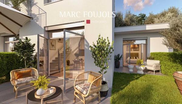 NICE / FALICON – appartement 2 pièces avec grand jardin