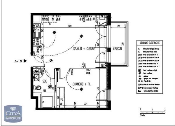 Appartement à louer 2 pièces 41.56m² Ouistreham (14150)