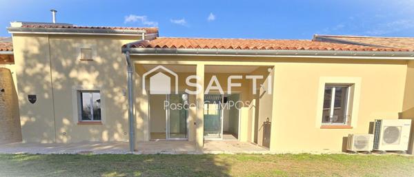 Maison récente plein pied de 99 m² avec jardin et garage