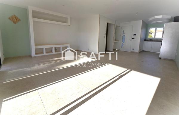 Maison récente plein pied de 99 m² avec jardin et garage