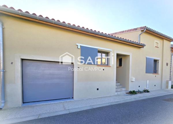 Maison récente plein pied de 99 m² avec jardin et garage