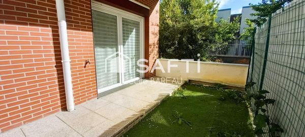 Appartement F2 à 5 min à pied du RER C avec jardin et parking en sous-sol