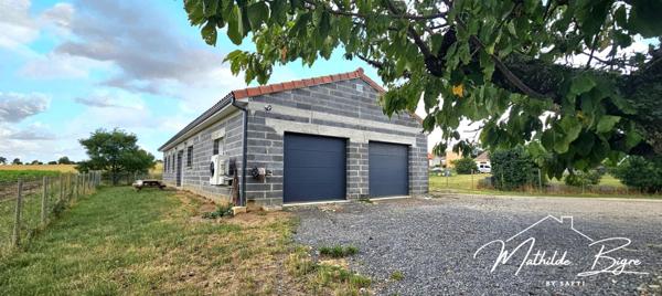 Maison neuve de plain-pied au calme à Lamontgie