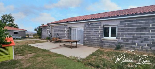 Maison neuve de plain-pied au calme à Lamontgie