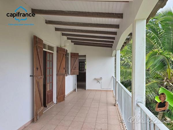 Maison T4, au fort potentiel, à vendre au Moule