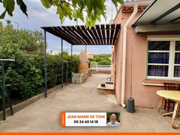 NARBONNE-PLAGE - MAISON 5 CHAMBRES A 100 METRES DE LA PLAGE - 295 000 €