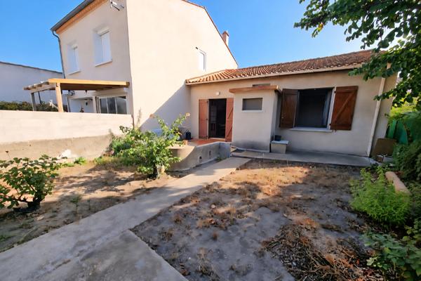 Narbonne secteur, Lakanal -Maison 3 pièces avec jardin et dépendance