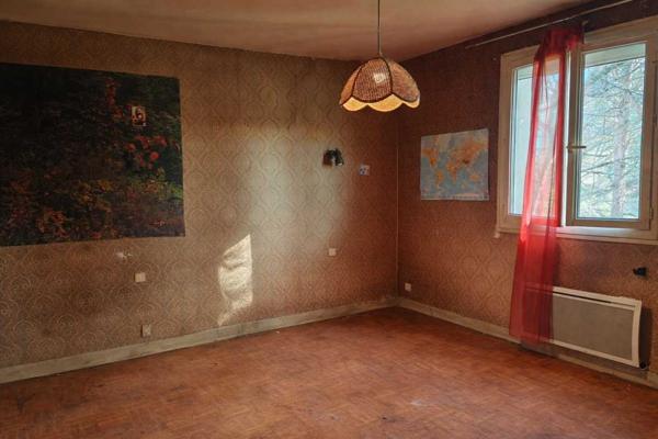 Maison contemporaine - La coquille Maison des années 70 sans voisin et terrain boisé