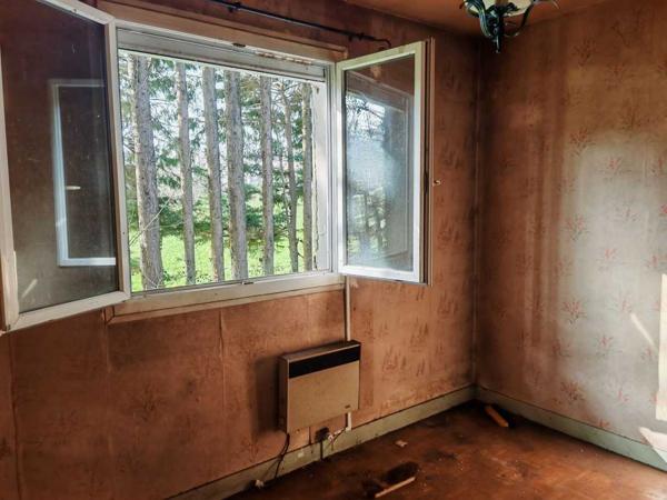 Maison contemporaine - La coquille Maison des années 70 sans voisin et terrain boisé