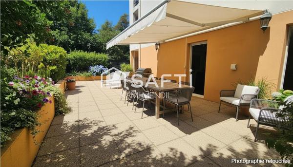 Appartement T4 88m² + Terrasse 80m² + Parking 13011
