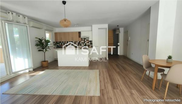Appartement T4 88m² + Terrasse 80m² + Parking 13011