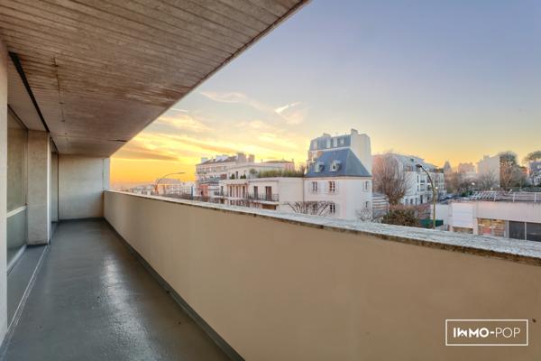 Appartement T2 de 45m² avec grand balcon à Saint-Cloud
