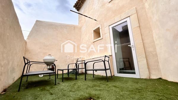 Dans un environnement calme, Maison de Village lumineuse, composée de 4 pièces .