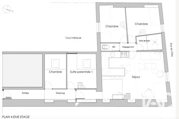 Appartement (prestige) à vendre 5 pièces 72 m² Paris 2